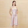 Satin Border Silk Slip Nightdress