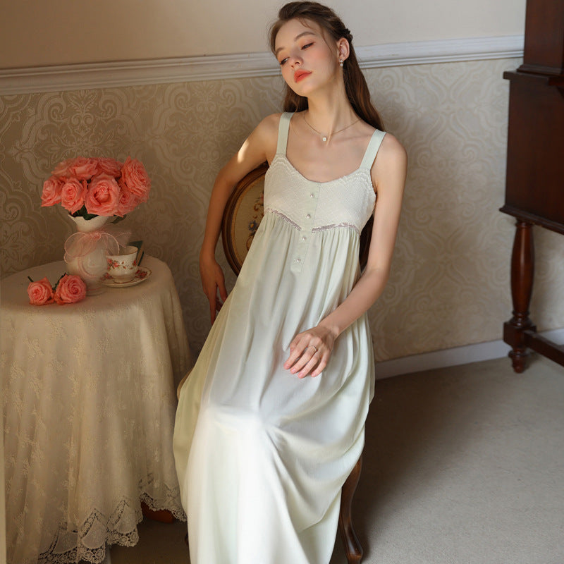 Cotton Court Style Nightdress