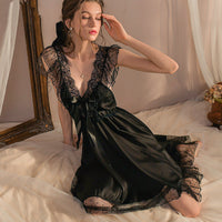 Sexy Lace Gauze Gorgeous Nightdress