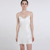 19 Momme Mulberry Silk Lace Suspender Nightdress