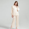 19 Momme Mulberry Silk Raglan Sleeves Pajamas Set