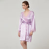 16 Momme Mulberry Silk Lace Robe