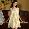 Lace Hollow Suspender Nightdress