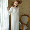 V-Neck Sexy Long-Sleeved Nightdress