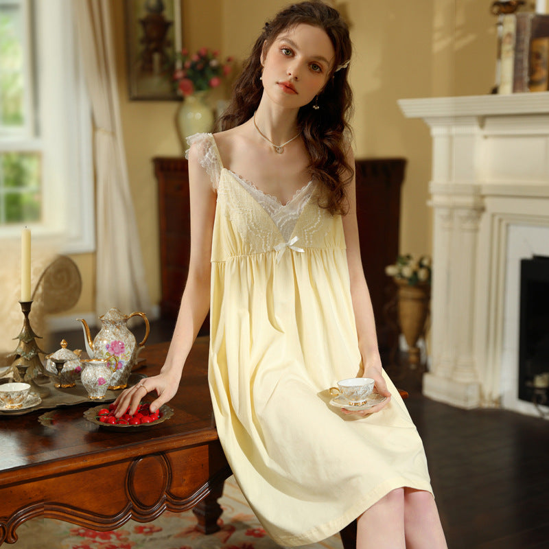 Sweet French Lace Nightdress