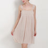 16 Momme Mulberry Silk Suspender Mesh Nightdress