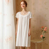 French Square Collar Lace Nightdress