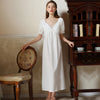 French V-Neck Lace Nightdress