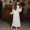 Sweet French Modal Long-Sleeved Nightdress