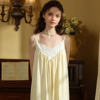 Sweet French Lace Slip Nightdress