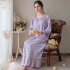 Sweet Court Style Long Sleeve Nightdress