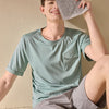 Men's Modal Cotton Short-Sleeved Pajamas Set