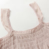 16 Momme Mulberry Silk Suspender Mesh Nightdress