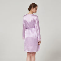 16 Momme Mulberry Silk Lace Robe