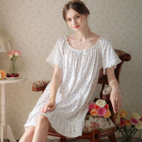 Short Loose Sweet Nightdress