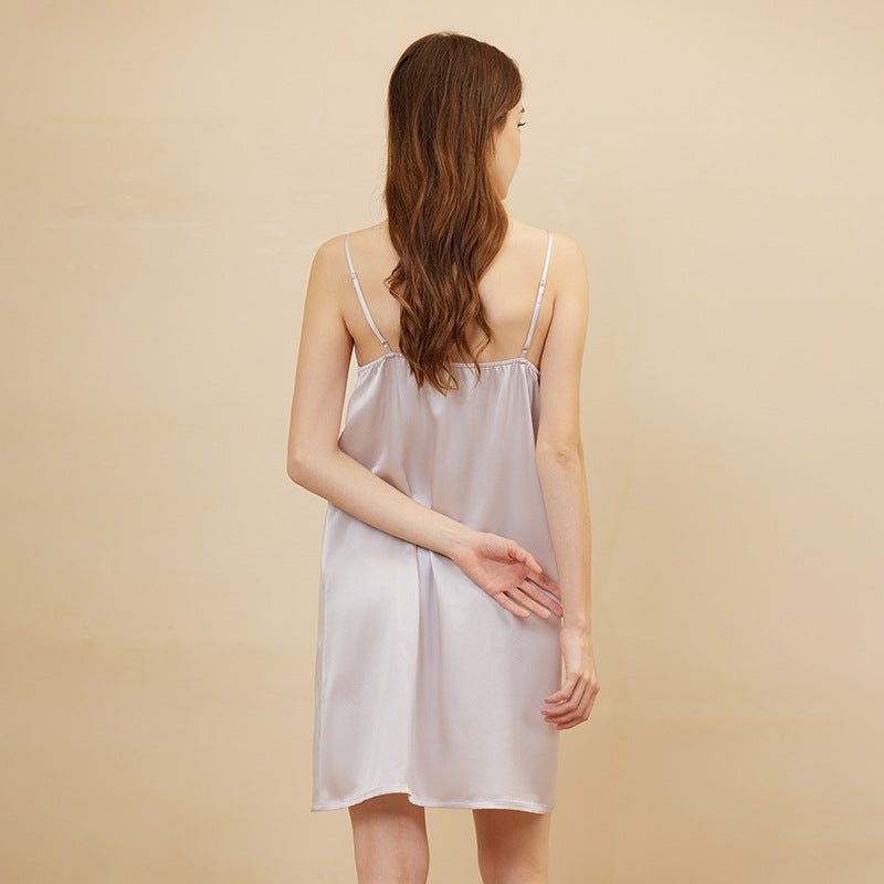 Elegant Silk Slip Nightdress