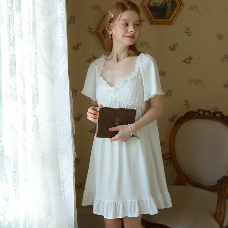 Cute Lace Nightdress