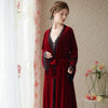 Vintage Velvet Nightgown Set