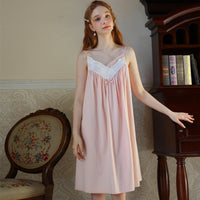 Sweet French Lace Slip Nightdress