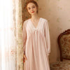 French Velvet Long Sleeve Nightdress