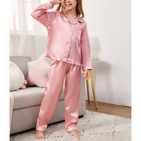 Pink Trimmed Kids' Pajamas