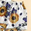 Sunflowers Print Kids' Pajamas